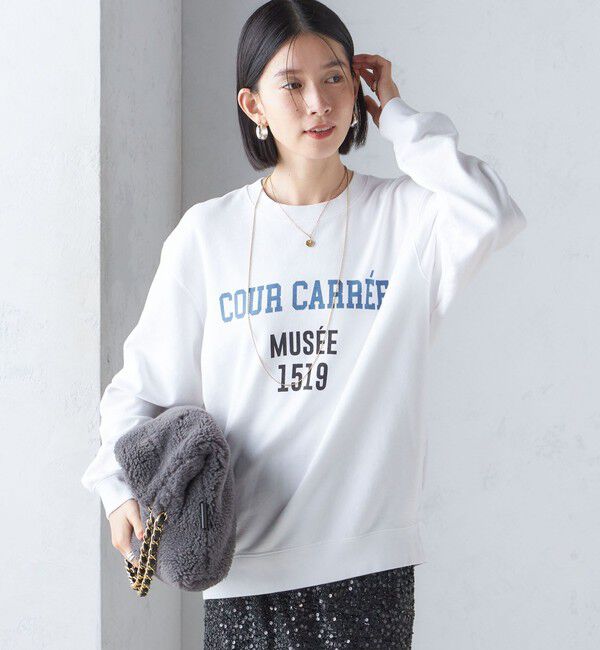 SHIPS for women「Odub:〈手洗い可能〉ロゴ スウェット」|スウェット・ジャージ|