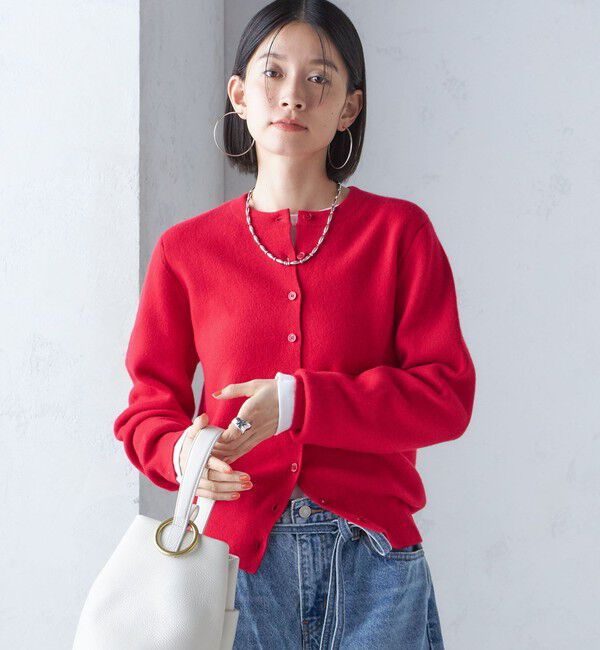 SHIPS for women「カシミヤ クルーネック カーディガン」|カーディガン|