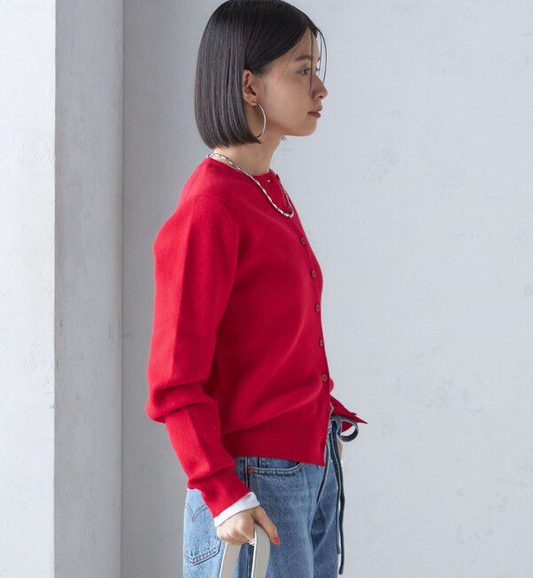 SHIPS for women「カシミヤ クルーネック カーディガン」|カーディガン|