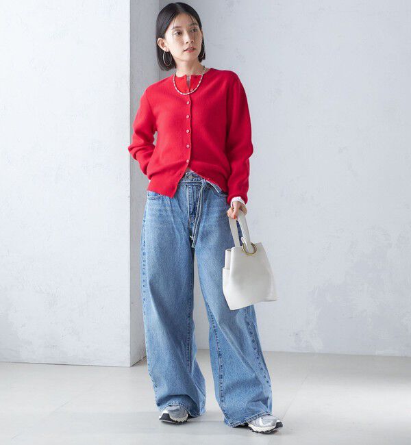 SHIPS for women「カシミヤ クルーネック カーディガン」|カーディガン|