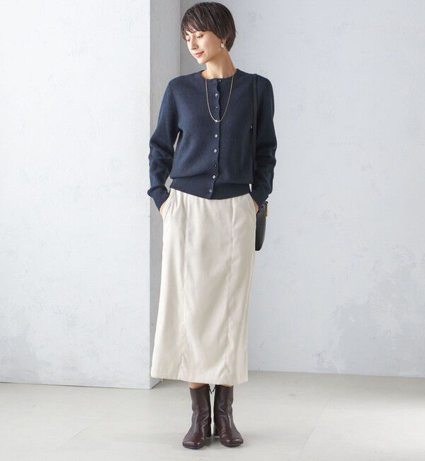 SHIPS for women「カシミヤ クルーネック カーディガン」|カーディガン|