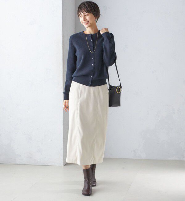 SHIPS for women「カシミヤ クルーネック カーディガン」|カーディガン|