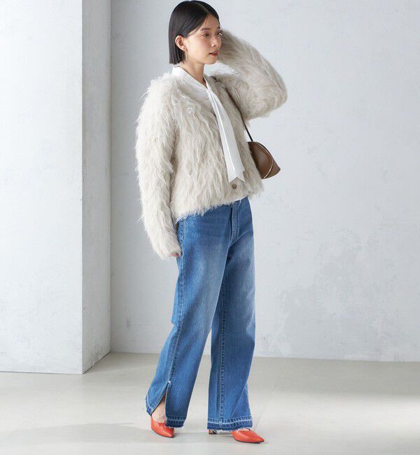 SHIPS for women「〈手洗い可能〉ブロード ボウタイ ブラウス」|シャツ・ブラウス|