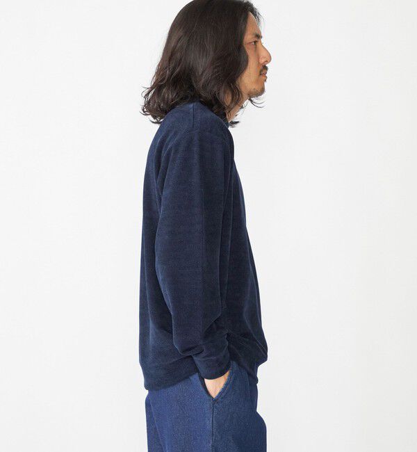 SHIPS「SHIPS:〈手洗い可能〉モール ダブルフェイス クルーネック プルオーバー」|プルオーバー|