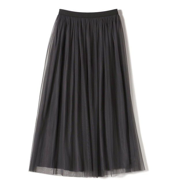 SHIPS for women「〈手洗い可能〉リバーシブル チュール カッセン スカート」|スカート|