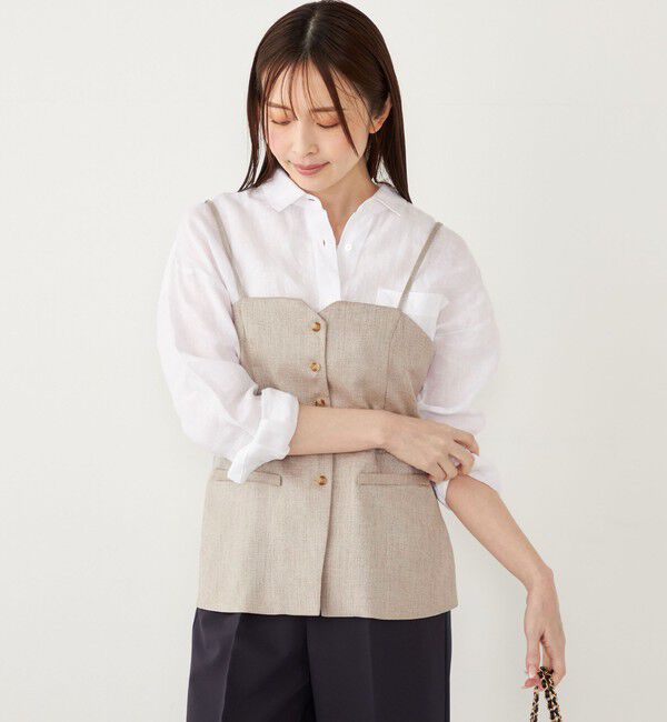 SHIPS Colors 「SHIPS Colors:〈洗濯機可能〉ビスチェ キャミ◇」|その他|