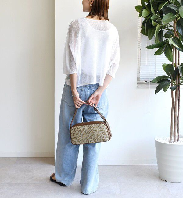 SHIPS for women「〈手洗い可能〉イタリアン シアー リネン プルオーバー」|ニット・セーター|