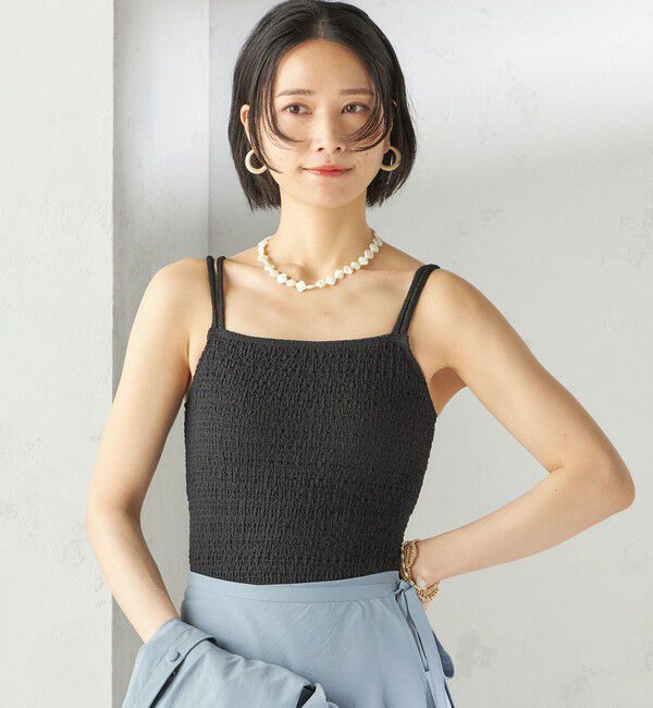 SHIPS for women「maroba:＜手洗い可能＞バック リボン ワンピース スイム ウェア」|その他|