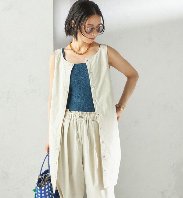 SHIPS for women「maroba:＜手洗い可能＞バック リボン ワンピース スイム ウェア」|その他|