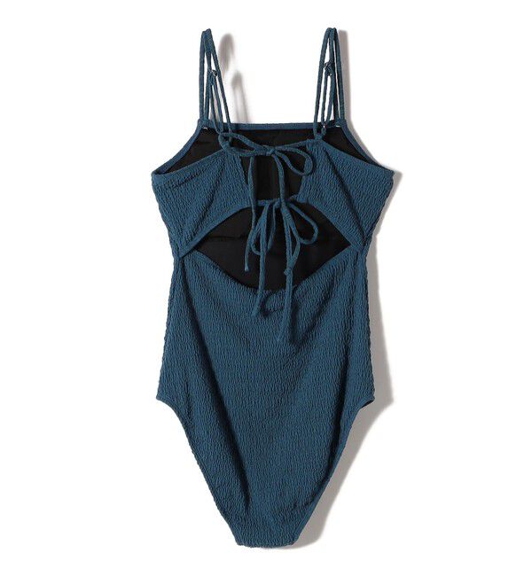 SHIPS for women「maroba:＜手洗い可能＞バック リボン ワンピース スイム ウェア」|その他|