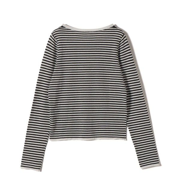 SHIPS for women「〈洗濯機可能〉ラメ クルーネック 長袖 ニット」|ニット・セーター|