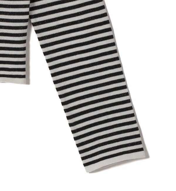 SHIPS for women「〈洗濯機可能〉ラメ クルーネック 長袖 ニット」|ニット・セーター|