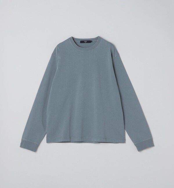 SHIPS Colors 「《予約》SHIPS Colors:フェードカラー クルーネック ロンT◆」|Tシャツ・カットソー|ブルー