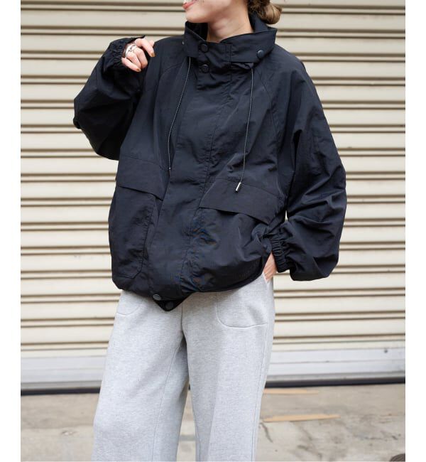 OUTDOOR PRODUCTS Usual Things「アスレチックブルゾン 撥水/ユニセックス着用可」|ブルゾン・スタジャン|ブラック