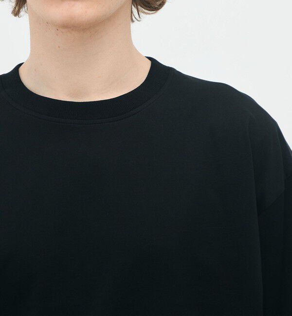 CABaN「CABaN コットン ドロップショルダークルーネックプルオーバー」|Tシャツ・カットソー|