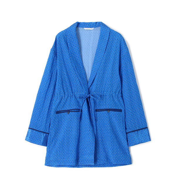 SOULEIADO「レーヨンプリント ショールカラージャケット」|その他|