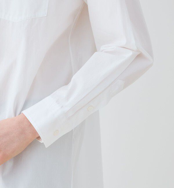 GALERIE VIE「コットンブロード スタンドカラーシャツ」|シャツ・ブラウス|