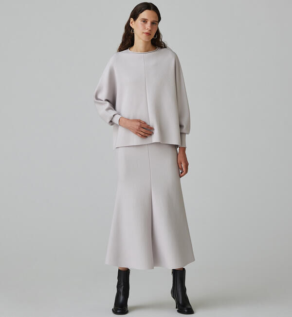 Ballsey「バウンススムース マーメイドロングスカート」|フレア|