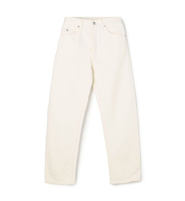 GALERIE VIE「リユースシーアイランドコットン　デニムストレートパンツ」|デニム|11 ホワイト