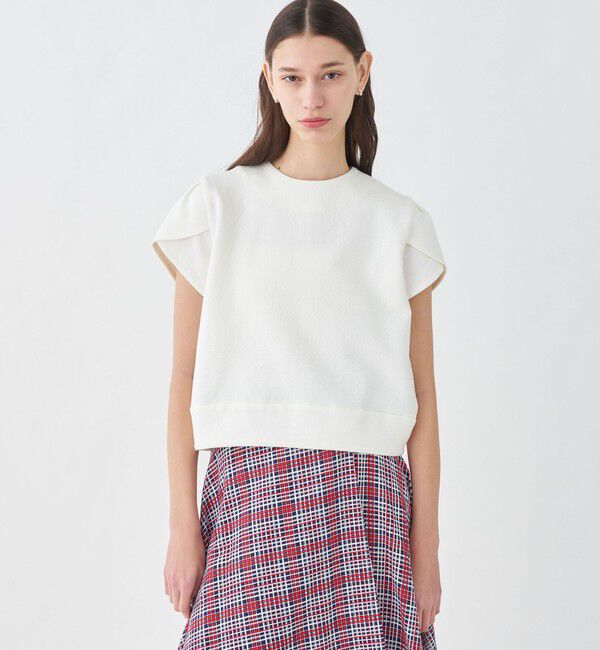 TOMORROWLAND collection「ナップコットン ペタルスリーブプルオーバー」|プルオーバー|