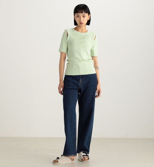 Edition「コットンフライス カットスリーブTシャツ」|Tシャツ・カットソー|