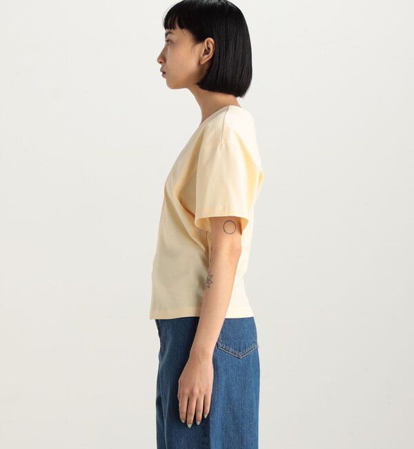 Edition「VネックフラットTシャツ」|Tシャツ・カットソー|