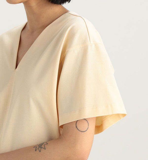 Edition「VネックフラットTシャツ」|Tシャツ・カットソー|