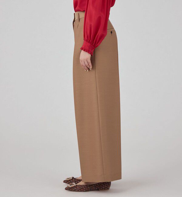 Ballsey「Diana 1タックワイドパンツ」|スラックス|