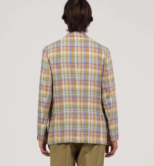 TOMORROWLAND BUYING WEAR「ERRICO FORMICOLA リネンシングル ブレステッド3Bジャケット」|テーラードジャケット|