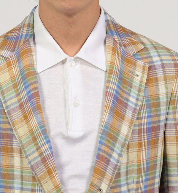 TOMORROWLAND BUYING WEAR「ERRICO FORMICOLA リネンシングル ブレステッド3Bジャケット」|テーラードジャケット|