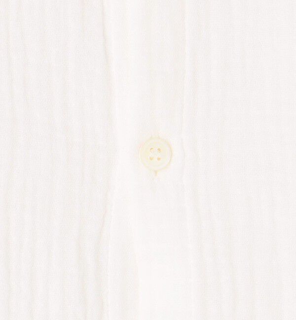 GALERIE VIE「ダブルガーゼ コンパクトボーイズシャツ」|シャツ・ブラウス|