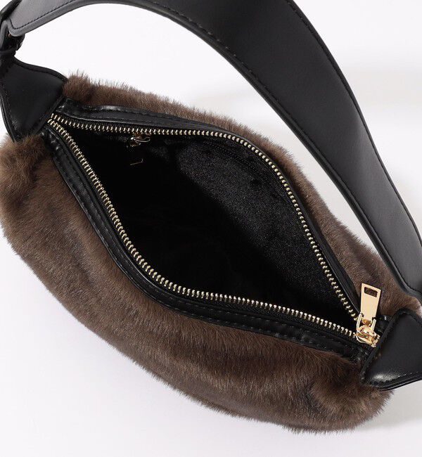 TOMORROWLAND GOODS「TOMORROWLAND フェイクミンクファー バッグ」|ショルダー・メッセンジャー|
