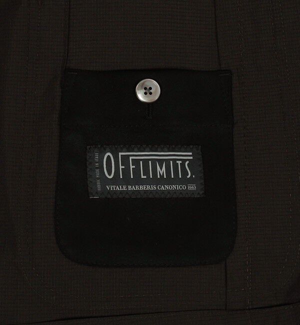 TOMORROWLAND MENS「ウールナイロン シングルブレステッド 2Bジャケット V.B.CANONICO」|テーラードジャケット|