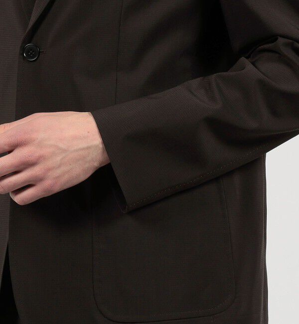 TOMORROWLAND MENS「ウールナイロン シングルブレステッド 2Bジャケット V.B.CANONICO」|テーラードジャケット|