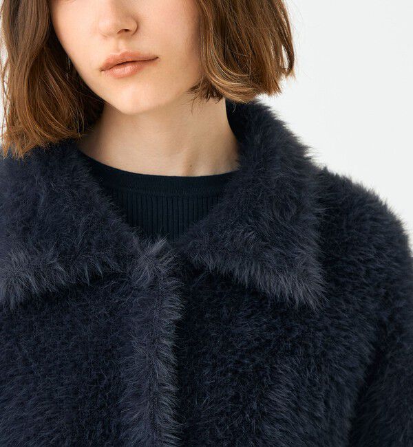 フェザーヤーン ステンカラーカーディガン（Ballsey）｜ルミネの