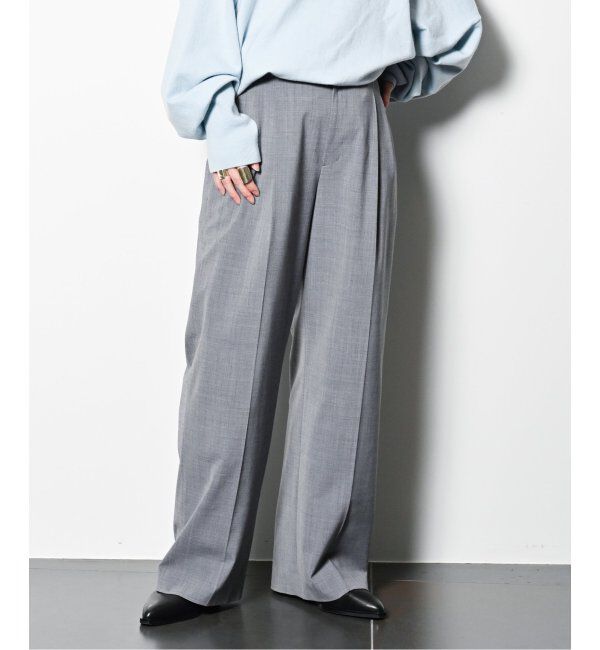  「《追加》SLACKS パンツ」|スラックス|グレーA