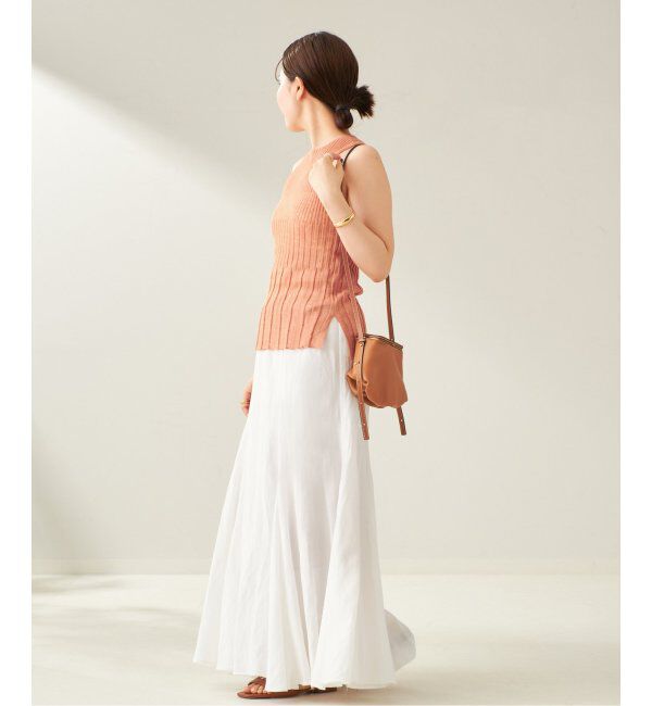 Plage「ENRICA / エンリカ SHEER RIB ノースリーブ」|ニット・セーター|