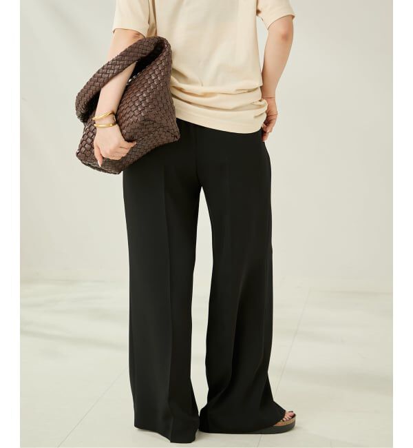 Plage「les Tendre easy care スラックス」|スラックス|