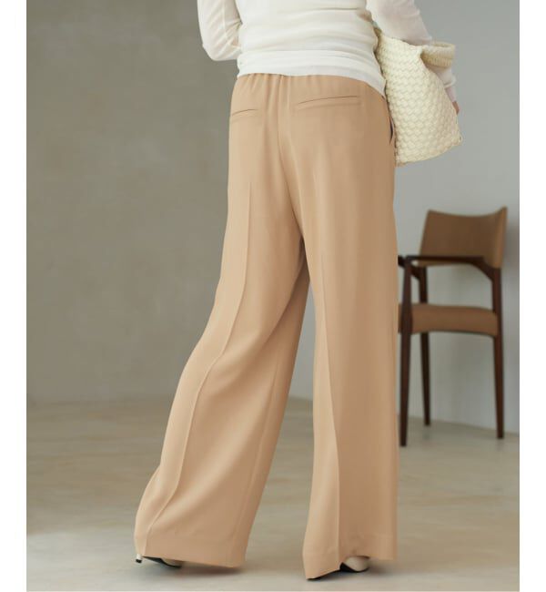 Plage「les Tendre easy care スラックス」|スラックス|