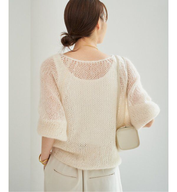 Plage「シルクモヘヤ mix HAND ニット」|ニット・セーター|
