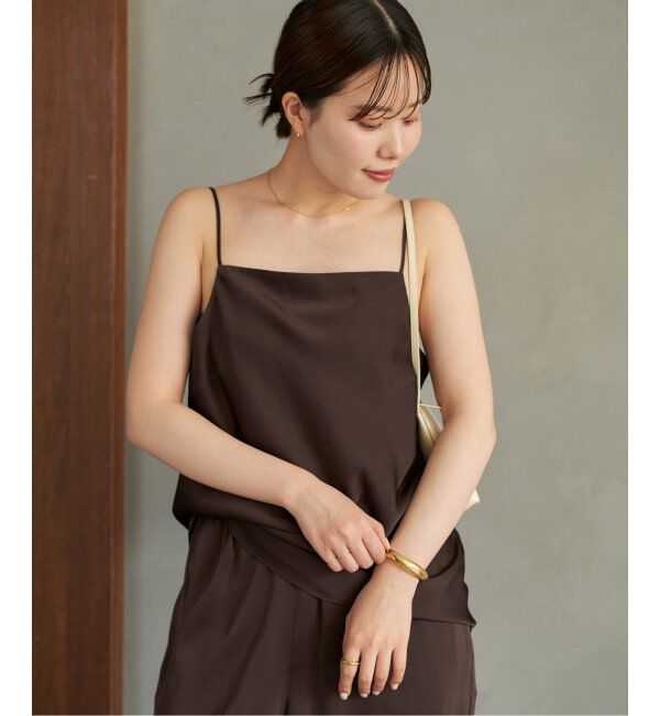 Plage「dull satin キャミソール」|キャミソール|