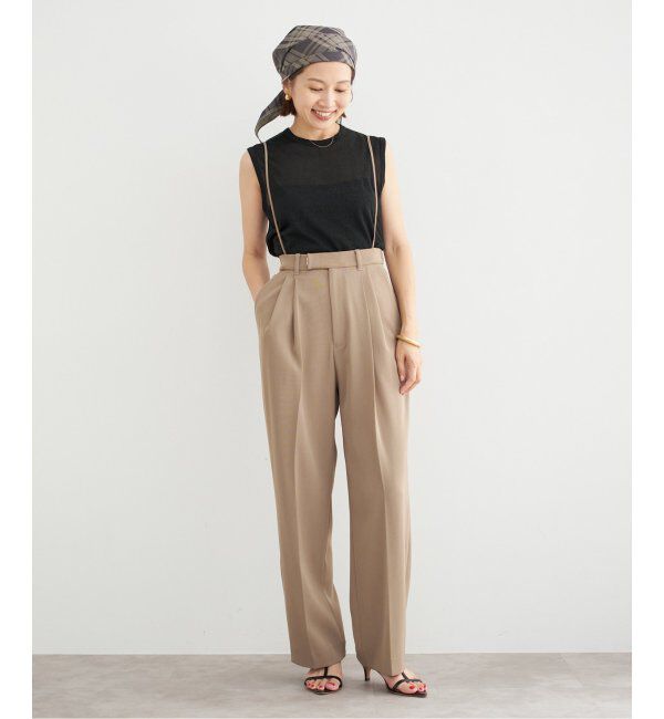 IENA「ラメ ノースリーブ」|Tシャツ・カットソー|