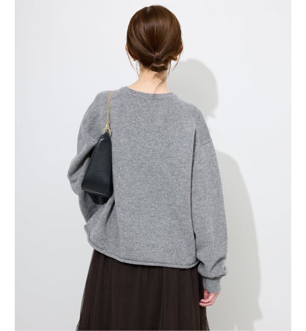 SLOBE IENA「エンブロイダリーロゴニット」|ニット・セーター|