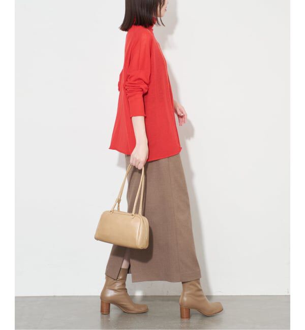 SLOBE IENA「スイビワイドシルエットタートルプルオーバー」|ニット・セーター|