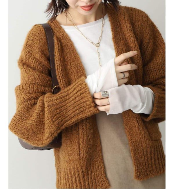 SLOBE IENA「《WEB限定/追加2》レイヤードスリーブロンTEE」|Tシャツ・カットソー|