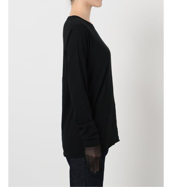 SLOBE IENA「《WEB限定/追加2》レイヤードスリーブロンTEE」|Tシャツ・カットソー|