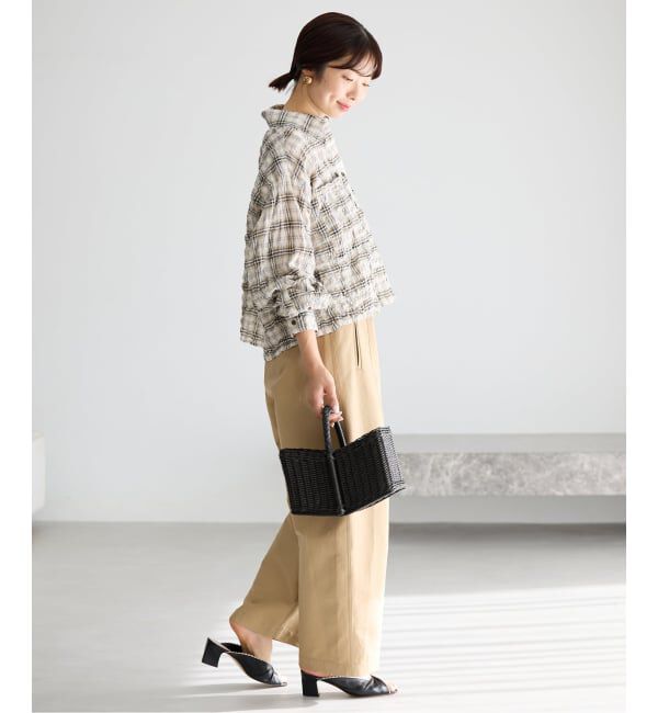 IENA「《予約》A VACATION/ア ヴァケーション 別注 SEESAW RTN S バッグ 26SS-A112」|ハンドバッグ|