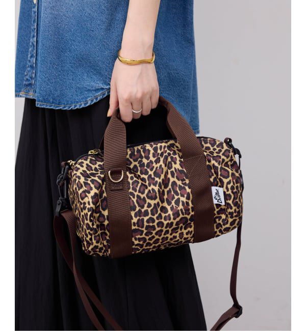 SLOBE IENA「《予約》DRIFTER/ドリフター SLOBE別注 ショルダー付きボストン」|ボストンバッグ|キャメル