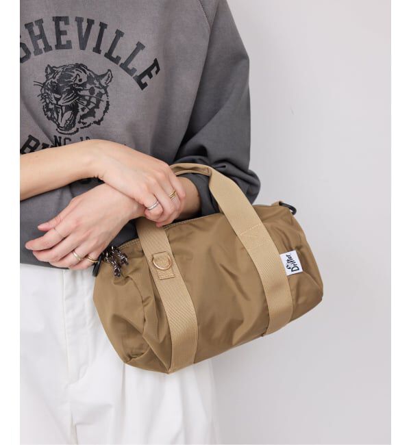 SLOBE IENA「《予約》DRIFTER/ドリフター SLOBE別注 ショルダー付きボストン」|ボストンバッグ|ベージュ A