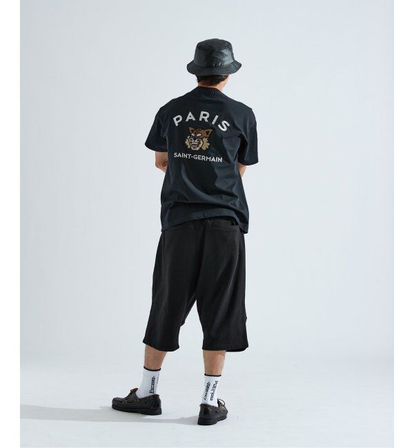 Paris Saint-Germain「【Paris Saint-Germain】カレッジロゴ刺しゅう Tシャツ」|Tシャツ・カットソー|